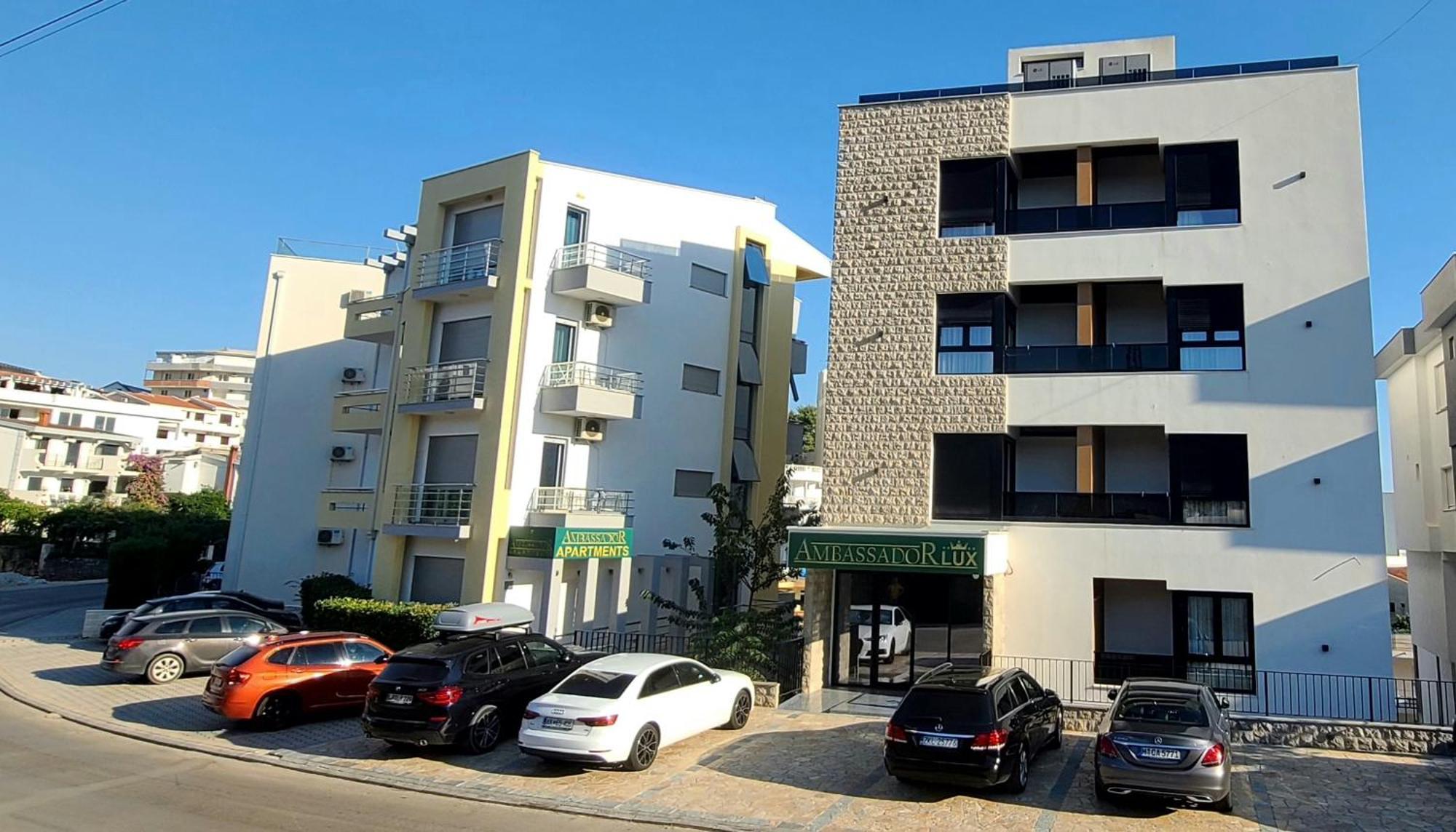 Ambassador & Ambassador Lux Apartments Ulcinj Eksteriør bilde